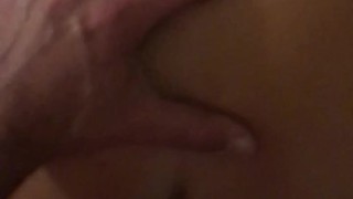 Taking tight squirting pussy from behind.