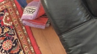Huge handjob cumshot