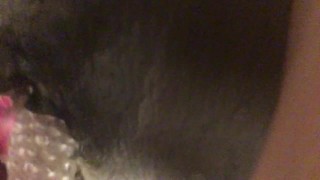 Upclose Pink Pussy Pleased and Creaming