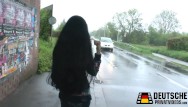 Outdoor abgeschleppt und durchgefickt - Pornstar Meli Deluxe