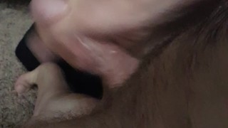 Feeling good after cumming