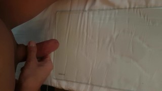 Big morning cumshot
