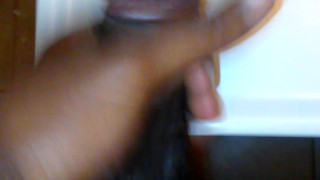 Quick jerk off b4 shower