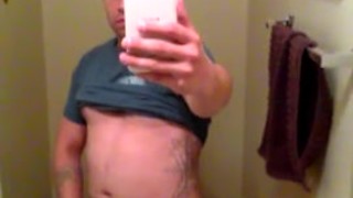 Showing my dick after a shower