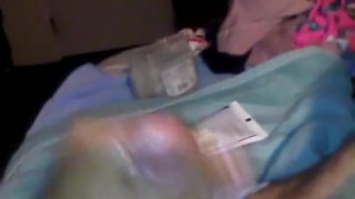 8 1/2 inch white cock