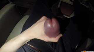 Big head penis cum - do you want to lick it?