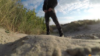 Taking a leak 13 times in public