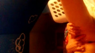 My first time making my pussy squirt