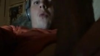 Stroking my cock