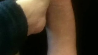 Edging then erupting cum without touching tip, ruined orgasm.