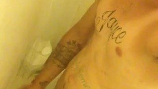 me in shower