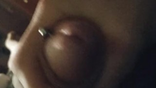 Pumping my cock for cum