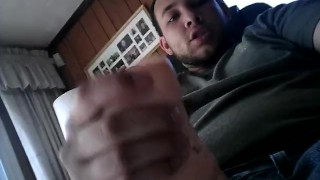 Using my pocket pussy