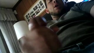 Using my pocket pussy