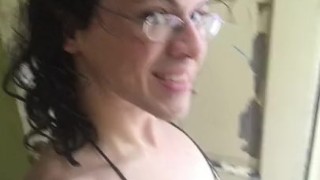 Shemale porn star Alhena Adams letting you see her with no make up on