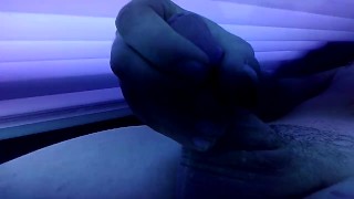When you get bored in a tanning bed
