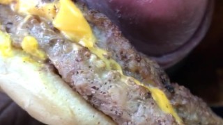 Dick on a bun whataburger