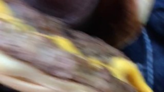 Dick on a bun whataburger