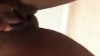 Showcasing my big clit