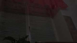 Plumber fucks wife when husband away. Russian slut. Creampie closeup pussy