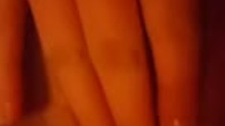 Up close pussy play