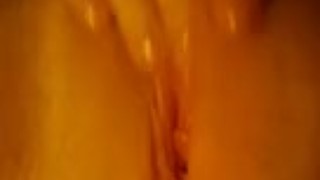 Up close pussy play