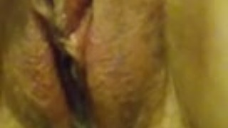 Pissing while rubbing my clit with a vibrator