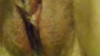 Pissing while rubbing my clit with a vibrator