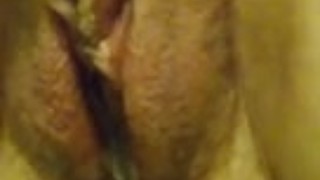 Pissing while rubbing my clit with a vibrator