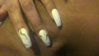 Rubbing my wet pussy