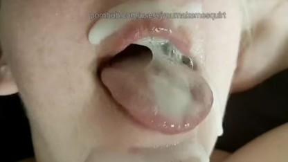 Learn To Swallow - Schoolgirl Learns How To Swallow For The First Time - Free Porn Videos -  YouPorn