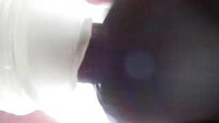 Double Creampie in Fleshlight