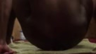 Toying my ass and riding my dildos
