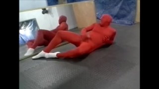 white socked morphman jerking off