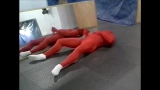 white socked morphman jerking off