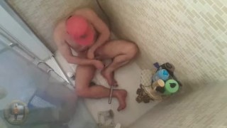 SHAVING MY BALLS AND WANKING MY DICK IN HOME - DO YOU DARE?