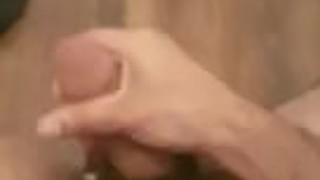Wanking my cock