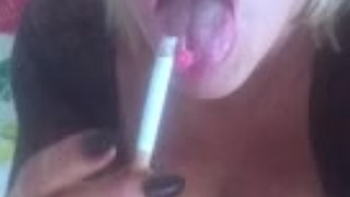 femboy transgender smoking fetish ashtray play