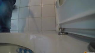 When you only see the shadow and the streaming pee