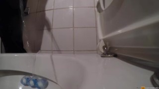 When you only see the shadow and the streaming pee
