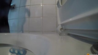 When you only see the shadow and the streaming pee