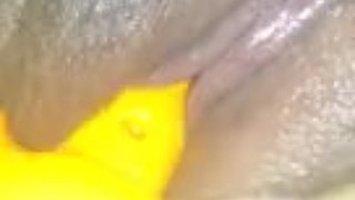 Close up playing with my wet pussy