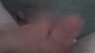 Stroking cock