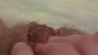 Huge piss stream and masturbation