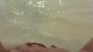 Huge piss stream and masturbation