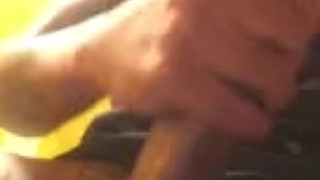 Stroking the morning wood