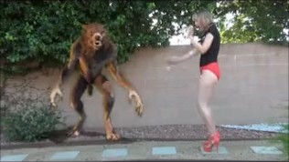 Sexy Legs Cougar and Werewolf 