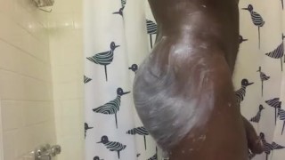 BadLittleBlackBoy Shakes Cum