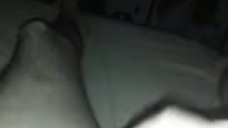 Jacking off huge cum shot