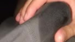 Cumming in Underpants with Lots of Precum